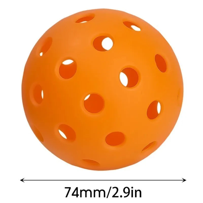 Durable Outdoor 40-Hole 74mm Competition-Grade Pickleball