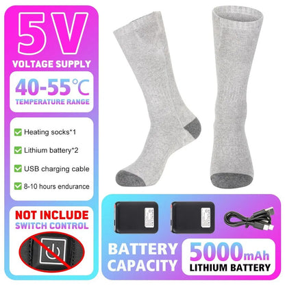 ThermicSocks™ Men's & Women's Heated Socks