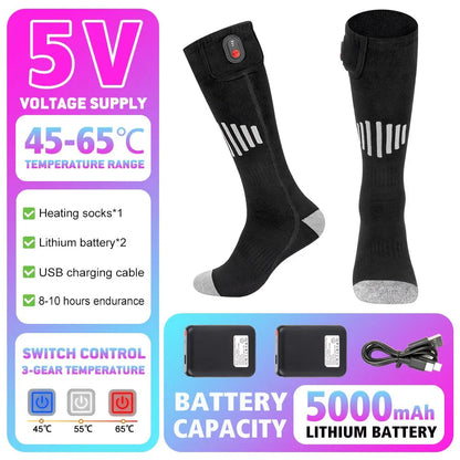 ThermicSocks™ Men's & Women's Heated Socks