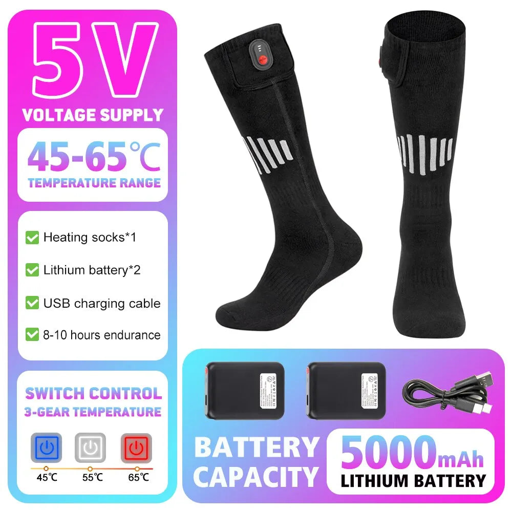 ThermicSocks™ Men's & Women's Heated Socks