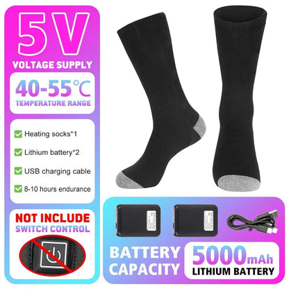 ThermicSocks™ Men's & Women's Heated Socks