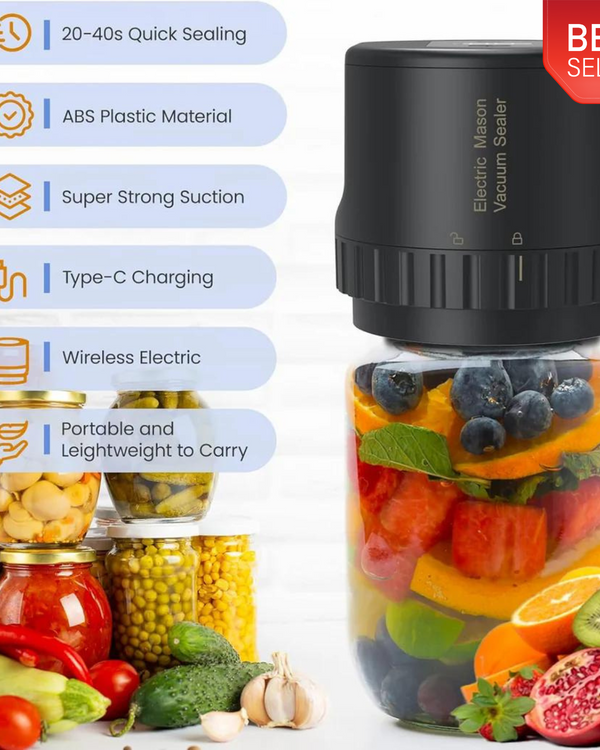 M-JarVac Food Vacuum Sealer