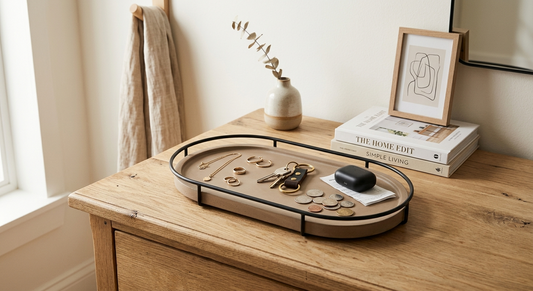 Minimal Ceramic Trinket Tray