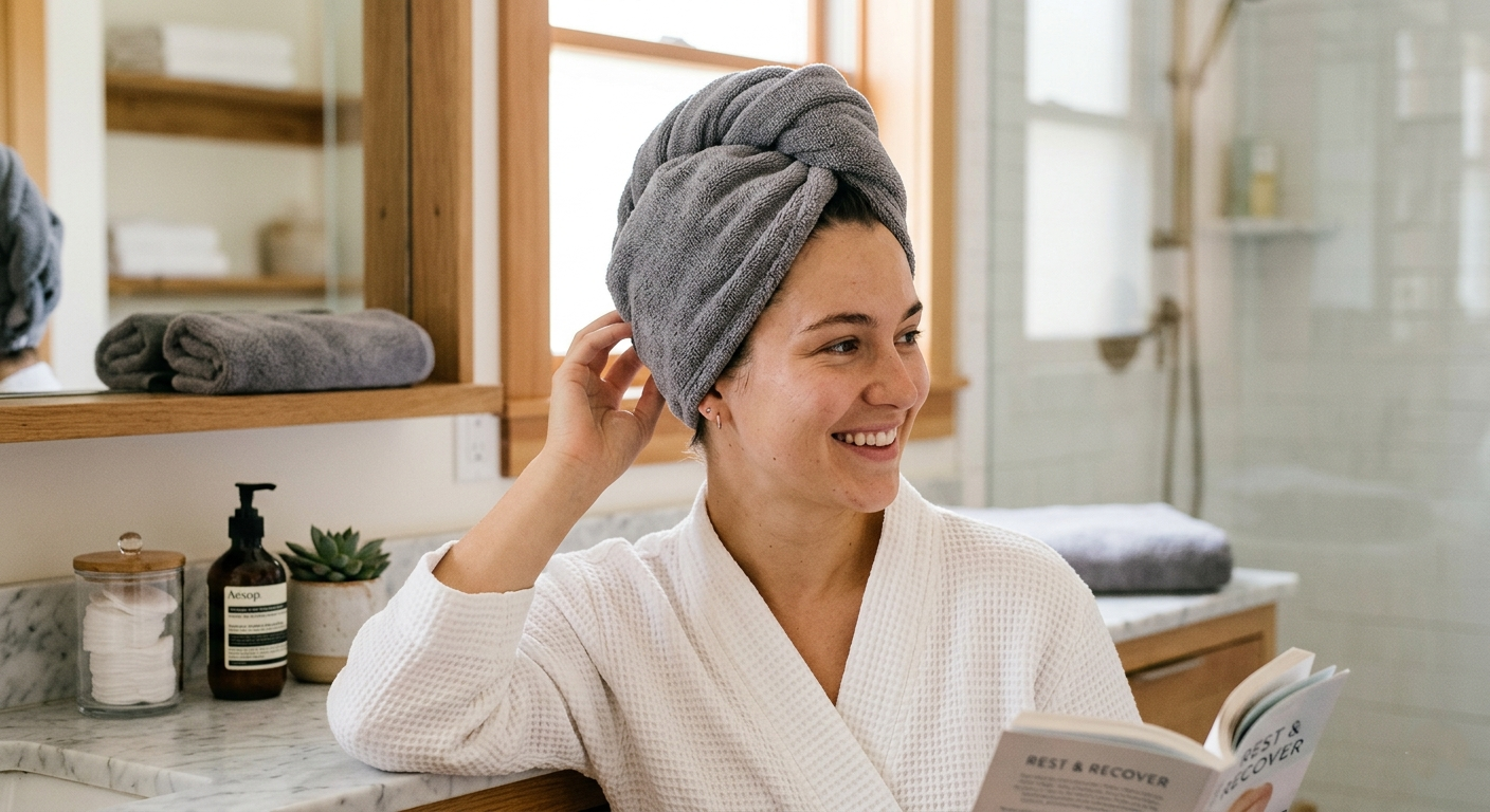 VelvetGlow Hair Wrap
