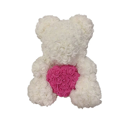 Regal Rose™ Teddy Bear (10in/25cm) + 50% Off + Free Bonus Necklace