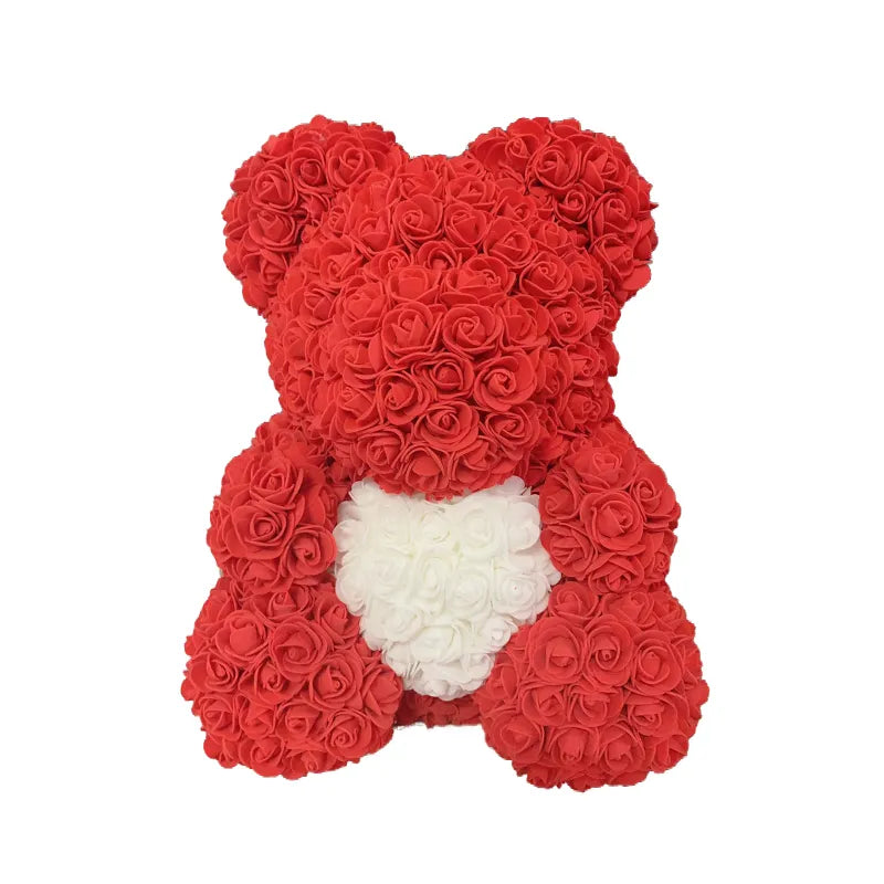 Regal Rose™ Teddy Bear (10in/25cm) + 50% Off + Free Bonus Necklace