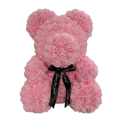 Regal Rose™ Teddy Bear (10in/25cm) + 50% Off + Free Bonus Necklace