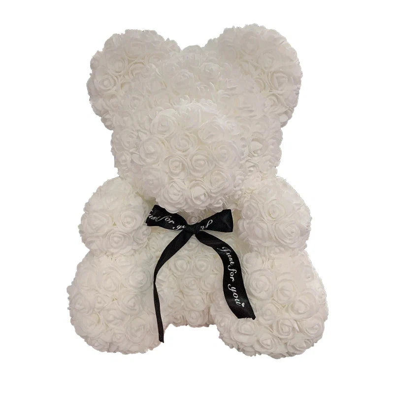 Regal Rose™ Teddy Bear (10in/25cm) + 50% Off + Free Bonus Necklace
