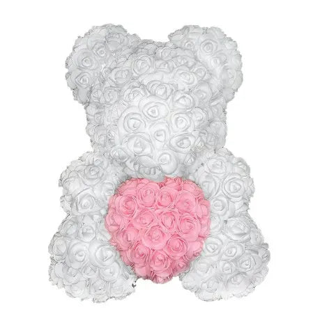 Regal Rose™ Teddy Bear (10in/25cm) + 50% Off + Free Bonus Necklace