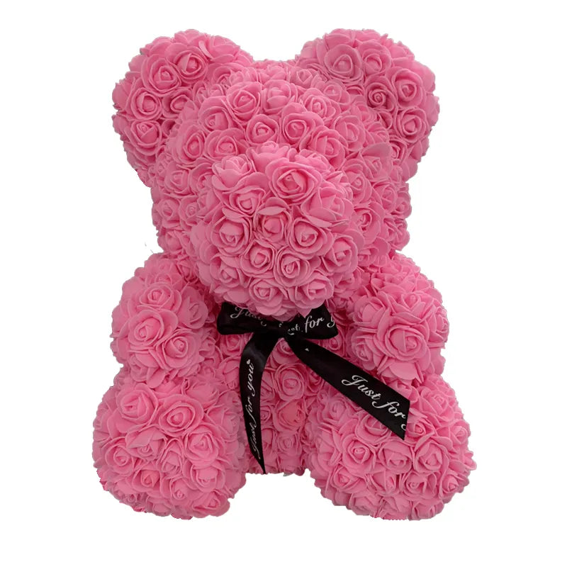 Regal Rose™ Teddy Bear (10in/25cm) + 50% Off + Free Bonus Necklace