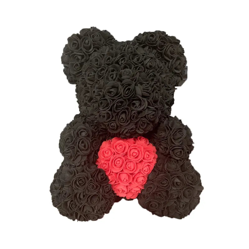 Regal Rose™ Teddy Bear (10in/25cm) + 50% Off + Free Bonus Necklace