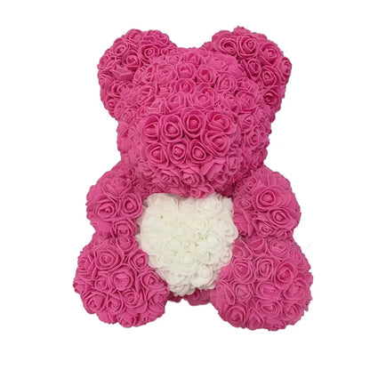 Regal Rose™ Teddy Bear (10in/25cm) + 50% Off + Free Bonus Necklace