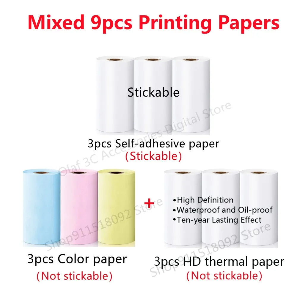 Meow Portable Mini Pocket Thermal Label Printer