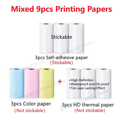 Meow Portable Mini Pocket Thermal Label Printer