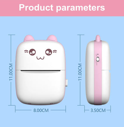 Meow Portable Mini Pocket Thermal Label Printer