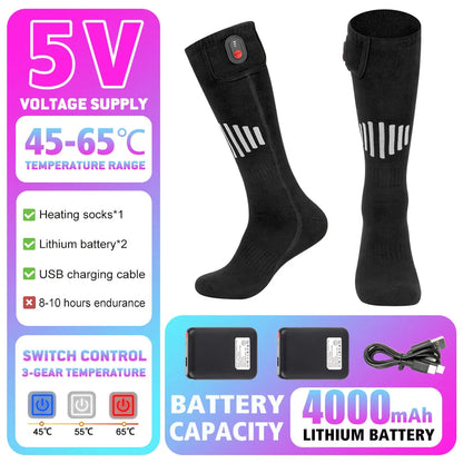 ThermicSocks™ Men's & Women's Heated Socks