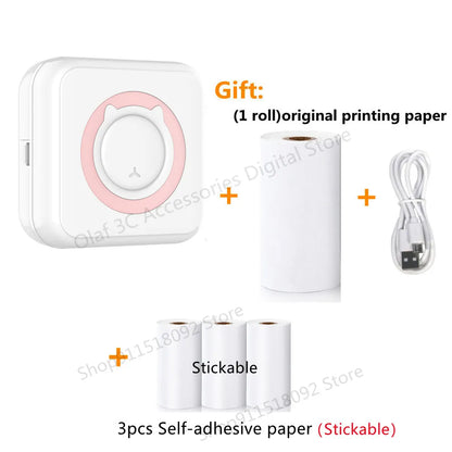 Meow Portable Mini Pocket Thermal Label Printer