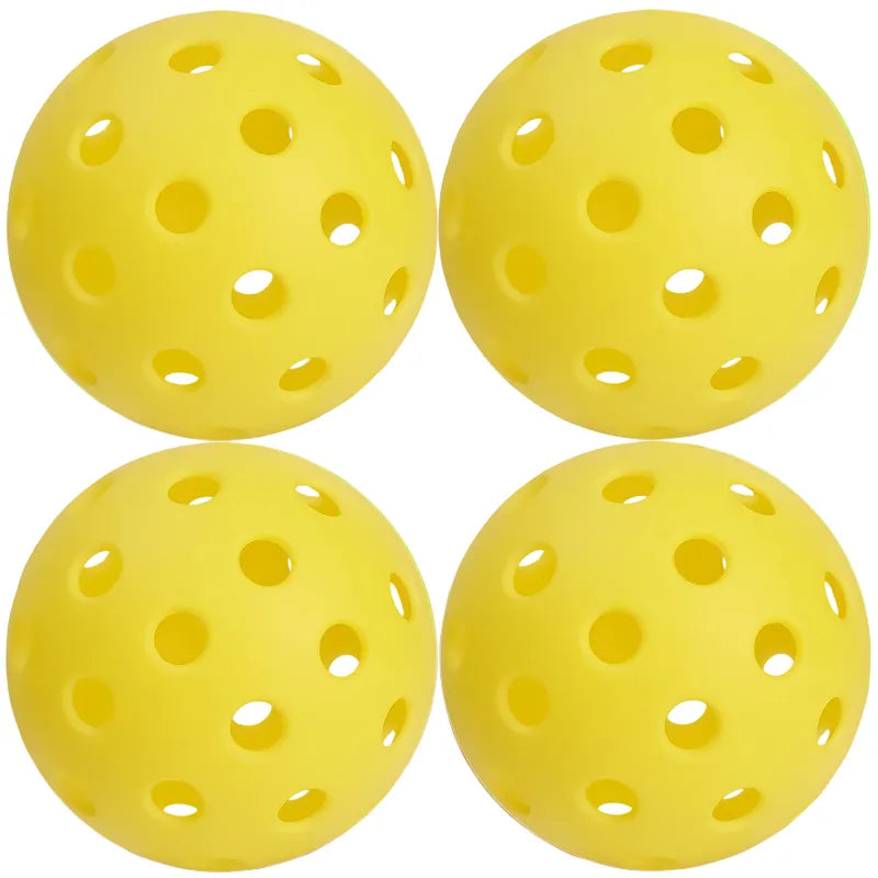 Durable Outdoor 40-Hole 74mm Competition-Grade Pickleball