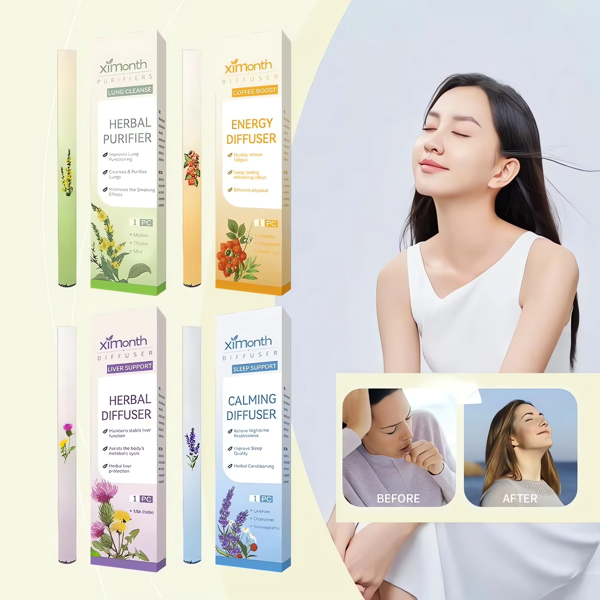 LungReset™ Herbal Diffuser