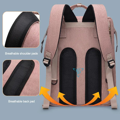 WONDER BAG™ Portable Lightweight Diaper Bag with Fold-out Crib and Changing Station