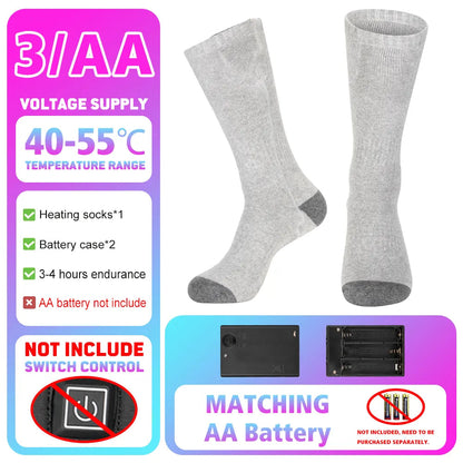 ThermicSocks™ Men's & Women's Heated Socks