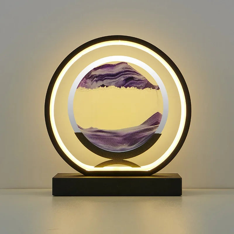 Tranquil Sands™ 3D LED Nightlight Sandscape