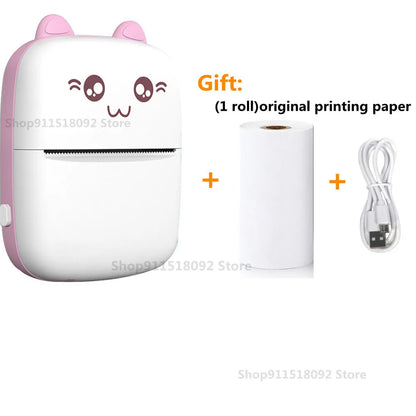 Meow Portable Mini Pocket Thermal Label Printer