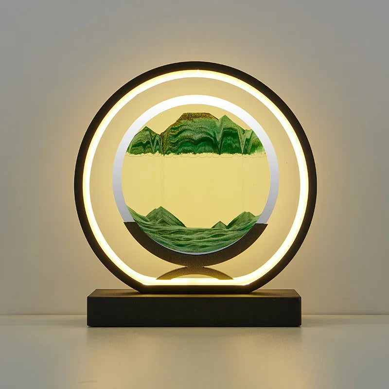 Tranquil Sands™ 3D LED Nightlight Sandscape