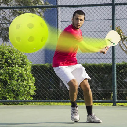 Durable Outdoor 40-Hole 74mm Competition-Grade Pickleball