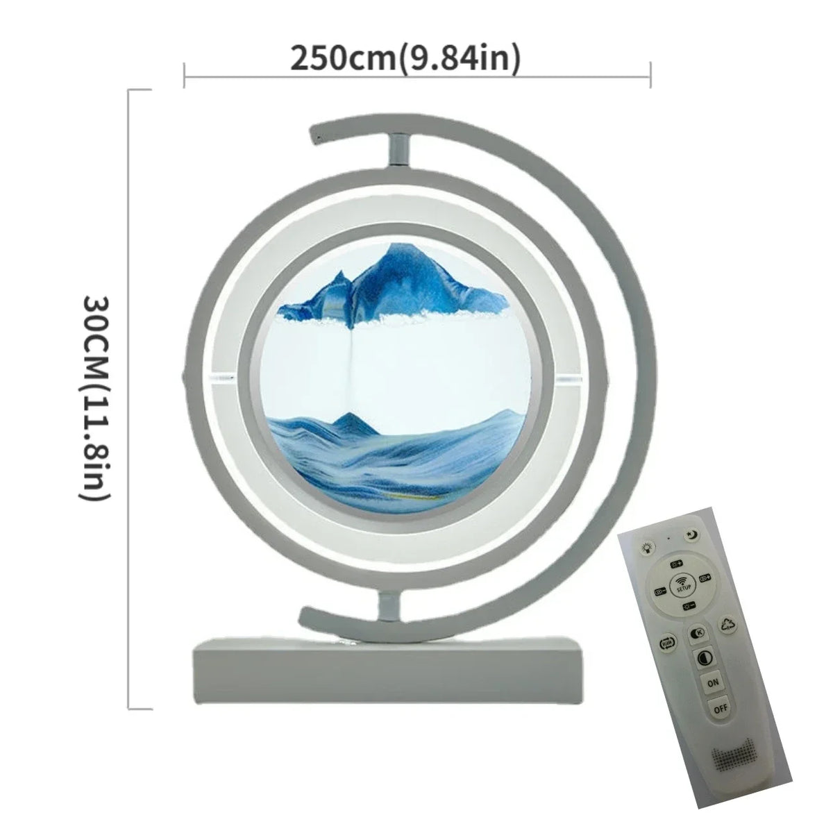 Tranquil Sands™ 3D LED Nightlight Sandscape