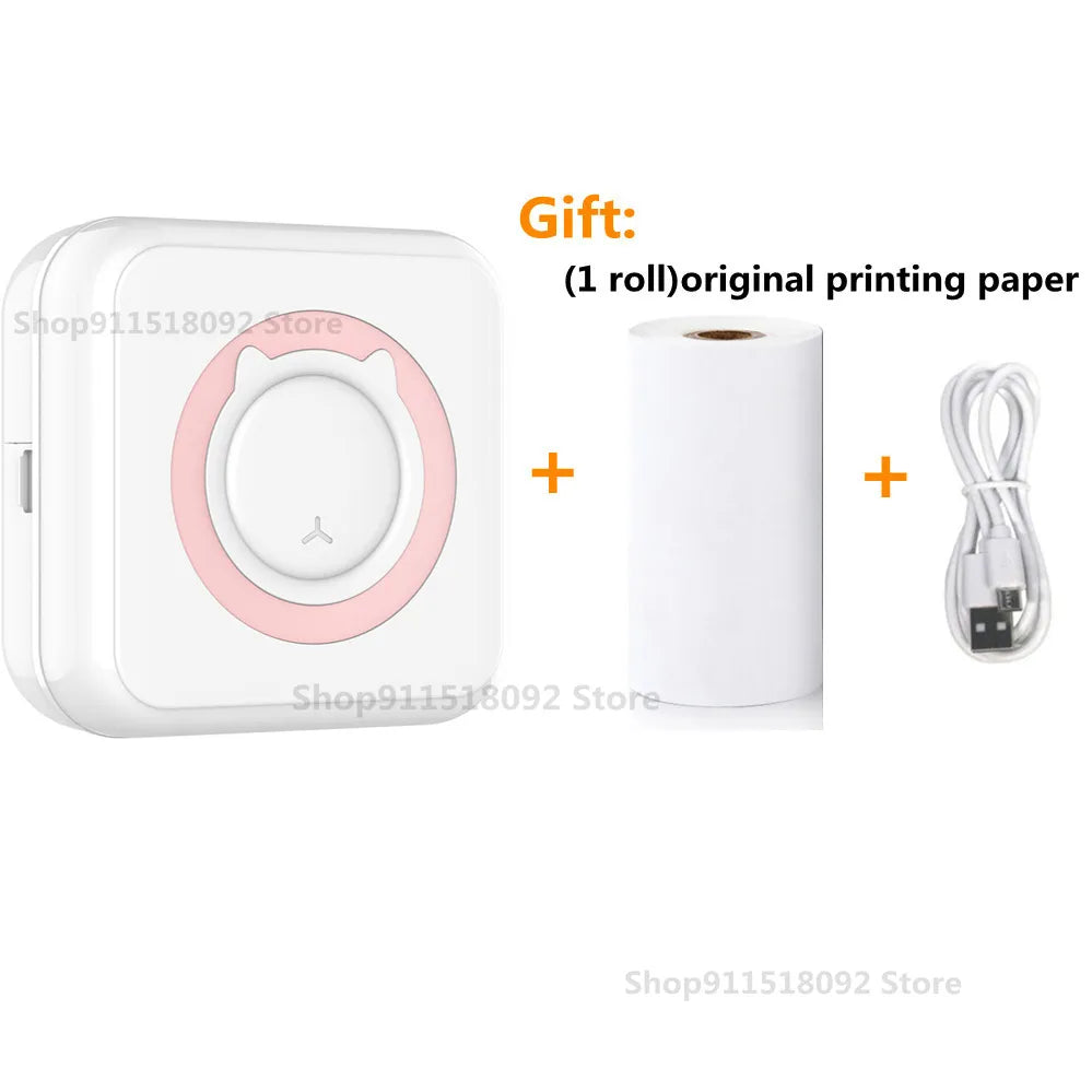 Meow Portable Mini Pocket Thermal Label Printer