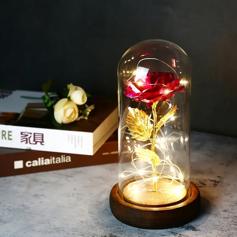 Eternal Radiance™ Beautiful 24K Gold Rose