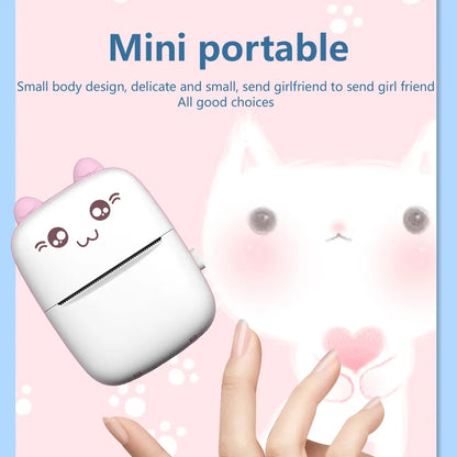 Meow Portable Mini Pocket Thermal Label Printer