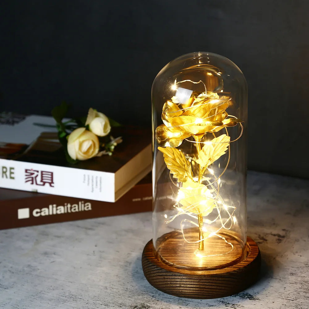 Eternal Radiance™ Beautiful 24K Gold Rose