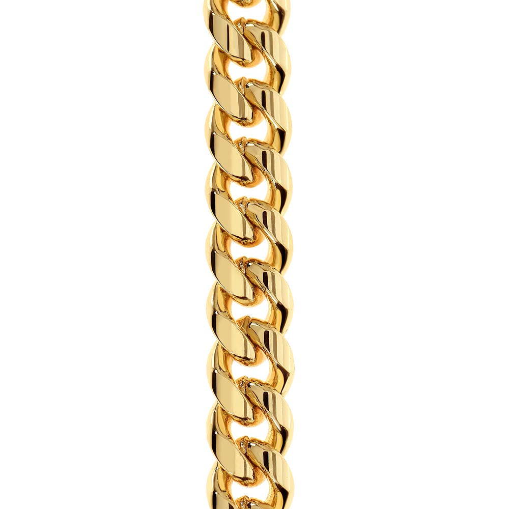 My Dad My Hero From Daughter | Cuban Link Chain | Perfect Father's Day Gift