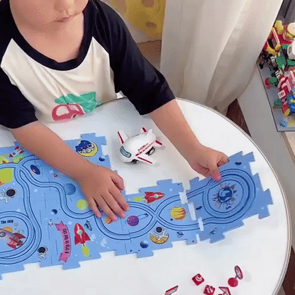 PuzzleRaceway Kids Learning Track