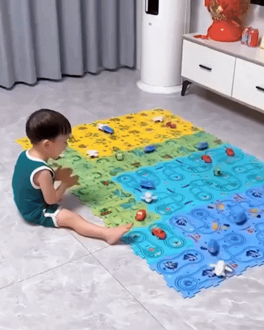PuzzleRaceway Kids Learning Track